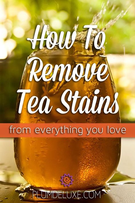 Tea Stain Removal From Clothes, Remove Tea Stains From Cups, Tea Stains Removal, How To Remove Tea Stains From Clothes, Clean Baking Pans, Clean Baking, Seo Basics, House Tips, Vinegar And Water