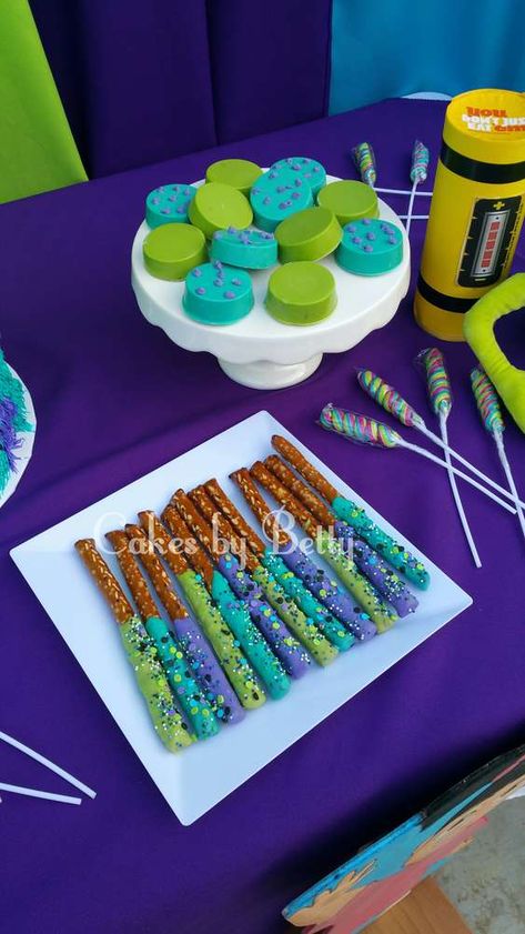 شركة المرعبين المحدودة, Monster University Birthday, Monster University Party, Monster Inc Cakes, Monsters Inc Baby Shower, Monsters Inc Baby, Monster Baby Showers, Monster 1st Birthdays, Monster Inc Birthday