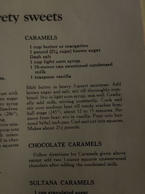 Sweetened Condensed Milk, Condensed Milk, Corn Syrup, Melted Butter, Brown Sugar, Caramel, Baking