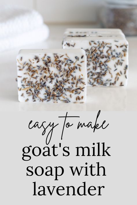 Easy Goat Milk Soap Recipe, Goat Milk Soap Benefits, Diy Goat Milk Soap, Goat Milk Soap Base, Breastmilk Soap, Goat Milk Soap Recipe, Milk Soap Recipe, Goat Milk Recipes, Goats Milk Soap Base