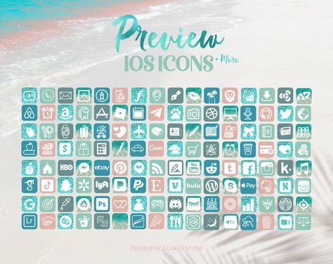 IOS app icons ocean blue Florida keys app icons Summer | Etsy Ocean Iphone Icons, Beach App Icons, Customize Home Screen, Apps Ideas, Blue Ios, Green Ios, App Map, Ipad Icons, Preppy Phone