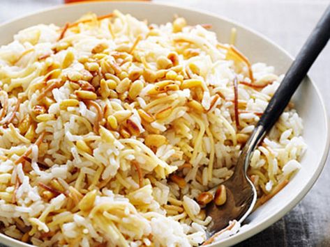 Armenian Pilaf with Pine Nuts | Armenian Pilaf with Pine Nuts Armenian Pilaf, Toasted Pasta, Armenian Rice, Pine Nut Recipes, Armenian Food, Rice Pilaf Recipe, Roasted Lamb, Pilaf Recipes, Armenian Recipes