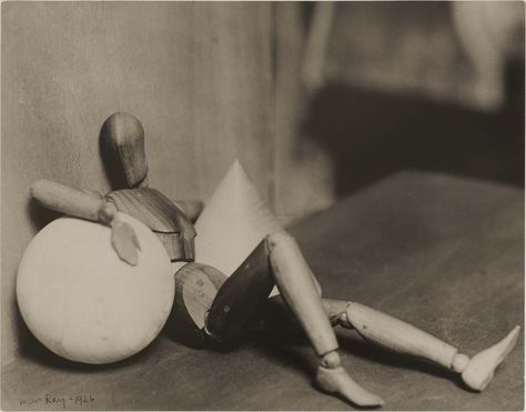 Untitled (Mannequin with Cone and Sphere) by Man Ray. Man Ray Photos, Man Ray Photography, John Heartfield, Hans Richter, Avant Garde Photography, Artist Mannequin, Francis Picabia, Show Of Hands, Lee Miller