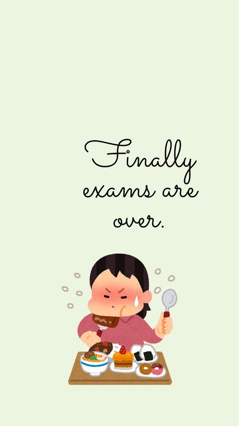 Exam fever wallpaper|| after exam food || download them Exam Over, Exam Wallpaper, After Exam, Chill Quotes, Animated Photos, Whatsapp Dp, Aesthetic Wallpapers, Profile Picture, Iphone Wallpaper