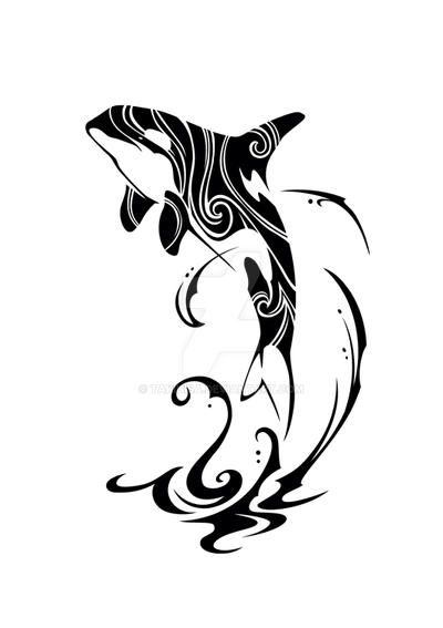 Old Women With Tattoos, Killer Whale Tattoo, Stammestattoo Designs, Tattoo Font Styles, Tattoo Name Fonts, Tattoo Wall Art, Orca Tattoo, Create Your Own Tattoo, Whale Tattoos