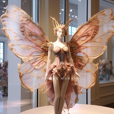 Fairy Shoes, Moth Wings, Fairy Dresses, Wings Costume, Fantasy Gowns, Fairy Costume, Dress Inspo, Fairy Wings, Fairy Art