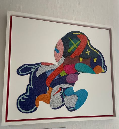 Kaws puzzle framed Kaws Frame, Puzzle Frame, Random Things, Frame, Quick Saves, Art