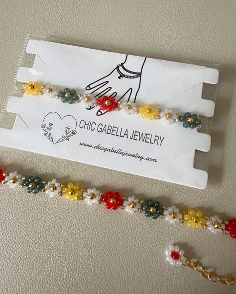 NEW! NEW! NEW! 🌟 🤎 Take advantage of our offers on our online jewelry store 💫www.chicgabellajewelry.com💫 • • Follow👉@chic_gabella_jewelry • • • #handmadejewelry #beadsjewelry #diy #smallbusiness #shopsmall #supportsmallbusiness #jewellerydesign #jewellerymaking #jewelleryoftheday Steel Extension, Womens Silver Jewelry, Lovers Bracelet, Golden Beads, Beads Ideas, Silver Necklaces Women, Flower Handmade, Gold Jewelry Sets, Gelang Manik