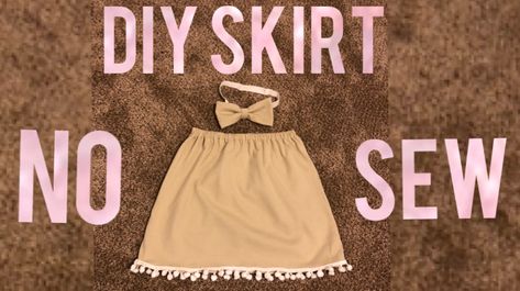 Easy Diy Skirt Hacks No Sew, How To Make A Skirt Without Sewing, Make A Skirt Out Of A Shirt, No Sew Mini Skirt, Diy No Sew Skirt, No Sew Skirt Diy, Diy Skirt From Shirt, How To Make A Skirt Out Of A Shirt, How To Make A Skirt Out Of Fabric