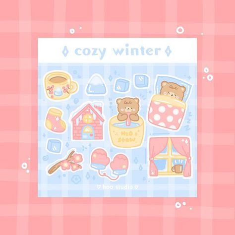 hoostudio33 (@hoostudio) • Instagram photos and videos Illusbyjo Sticker, Homemade Stickers, Korean Stickers, Cute Food Drawings, Cute Food Art, Scrapbook Stickers Printable, Cute Kawaii Drawings, Bullet Journal Stickers, Kawaii Stickers