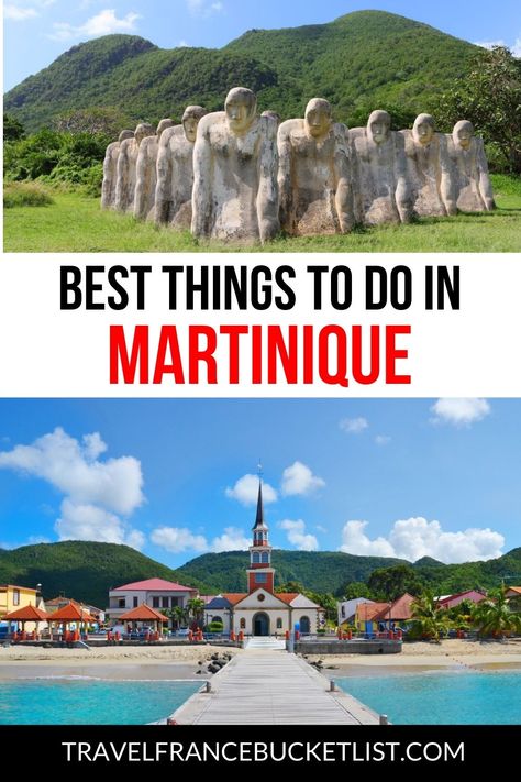 Here's the list of best things to do in Martinique, France | What to do in Martinique | What to see in Martinique | Things to see in Martinique | What to visit in Martinique | Martinique Travel | Martinique Guide | Martinique bucket list | Martinique French Antilles Travel | Martinique French Caribbean Travel France Bucket List, Martinique Island, French Caribbean, Carribean Cruise, Island Pictures, Cruise Excursions, Family Travel Destinations, Caribbean Travel, Island Tour