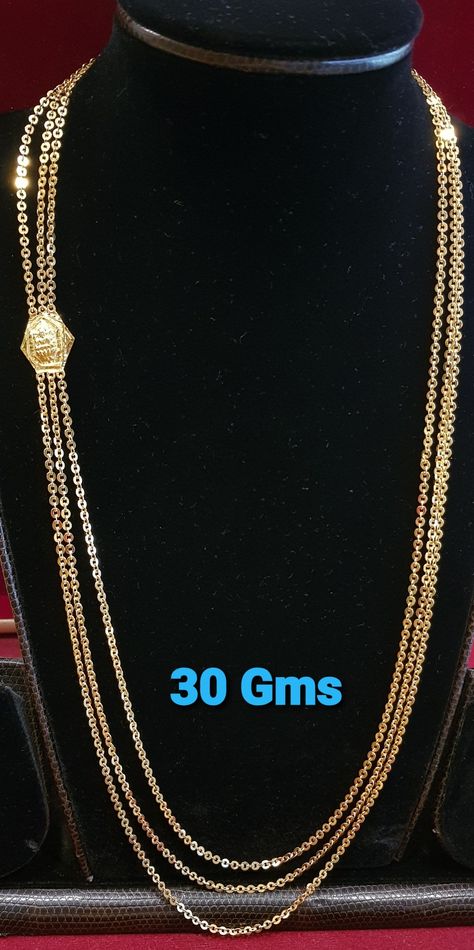 Chandra Haram Designs Gold, Chandraharam Designs, Chandra Haram, Haram Designs, Gold Designs, Gold Fashion Necklace, Gold Jewellery Design Necklaces, Gold Necklace Designs, Jewelry Design Necklace