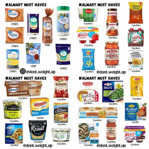 Weight Watchers New plan 2023 | Have you seen this from Walmart Weight Watchers Food List, Aldi Weight Watchers, Weight Watchers Grocery List, Weight Watcher Shopping List, Weight Watchers Points List, Low Point Snacks, Low Points Weight Watchers, Weight Watchers Food Points, Weight Watchers Meals Dinner