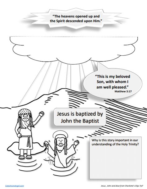 Jesus Baptism Craft, Dove Printable, Baptism Craft, Baptism Of Jesus, Kids Church Activities, Jesus Printable, Class Crafts, Jesus Crafts, Getting Baptized