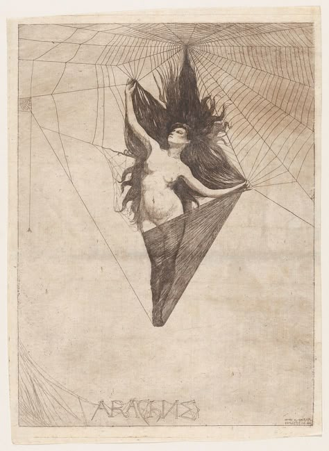 Spider Web Drawing, Vintage Spider, Arte Inspo, Alphonse Mucha, Free Illustrations, Custom Artwork, Metropolitan Museum Of Art, Metropolitan Museum, Spider Web