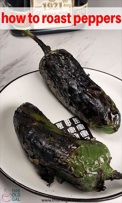 Blistered Peppers, How To Roast Peppers, Roasted Chili Peppers, Roast Peppers, Roasted Poblano Peppers, Stuffed Anaheim Peppers, Roasted Jalapeno, Electric Pressure Cooker Recipes, Chile Relleno