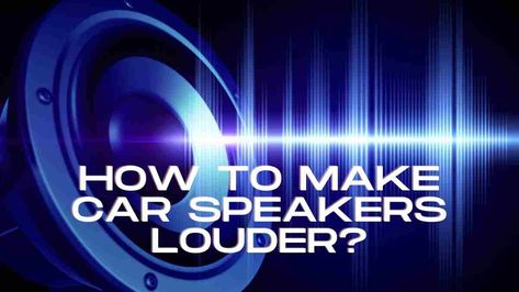 Is your car stereo system sounding a little too quiet? Making car speakers louder is as easy ... READ MORE Sound System Car, Car Stereo Systems, Types Of Sound, Stereo Systems, Car Sounds, Car Audio Systems, Stereo System, Power Amp, Car Speakers