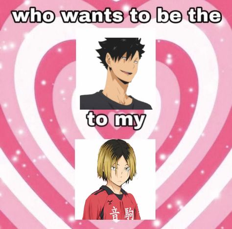 i need a kuroo kinnie for ky kenma kinnie🥶💯 Kuroo Kinnie, Kenma And Kuroo Matching Icons, Kenma Kinnie, Kuroo X Kenma, Haikyuu Memes, Matching Pfp, Matching Icons, I Love, Memes