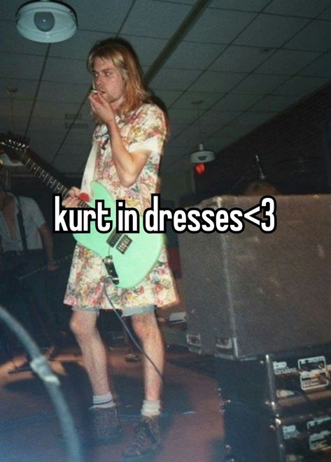 Kurt Cobain, Made By Me, Guitar, Dresses