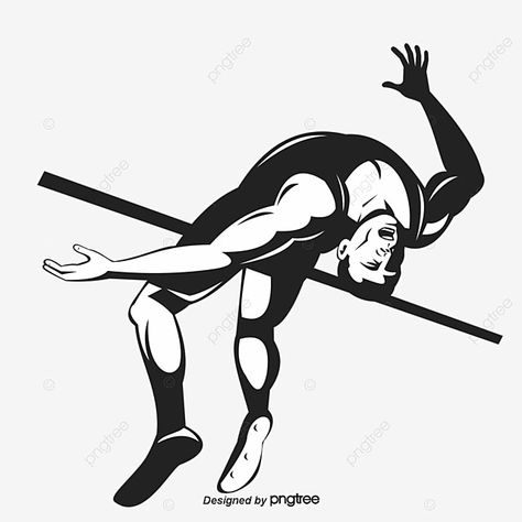 Pole Vault Girl, Athlete Drawing, Athletic Background, Remove Background From Image, Pole Vault, Cartoon Images, Vaulting, Track And Field, Clipart Images