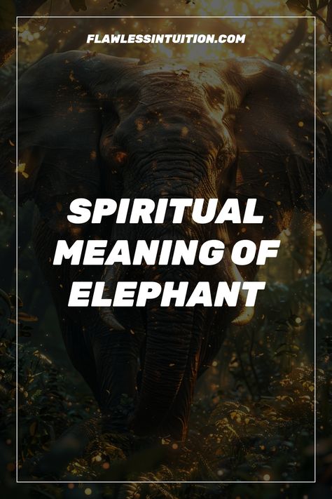 Elephant spirituality symbolism Spiritual Love Quotes, Elephant Meaning, Spirit Animal Meaning, Animal Meanings, Spiritual Animal, Animal Spirit Guides, Change Your Perspective, Spiritual Love, Animal Symbolism