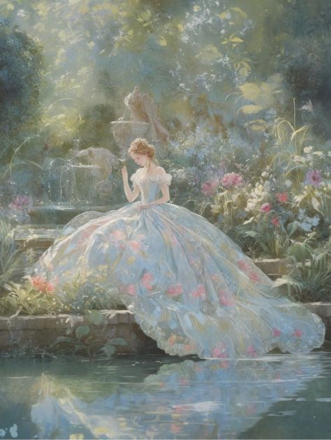 Istoria Artei, Rennaissance Art, Gambar Figur, Fairytale Art, Romantic Art, Ethereal Art, 판타지 아트, Dreamy Art, Old Art