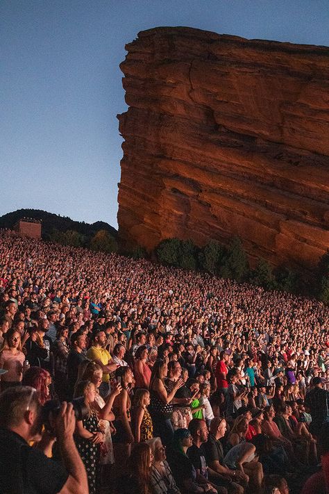 Red Rocks Concert Aesthetic, Concert At Red Rocks, Zach Bryan Red Rocks, Red Rocks Aesthetic, Red Rock Concert, Red Rock Aesthetic, Denver Colorado Aesthetic, Rock Concert Aesthetic, 2024 Aspirations