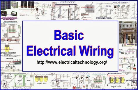 Basic Electrical Wiring, Home Electrical Wiring, Wire Installation, Solar Panel Battery, House Wiring, Electrical Wiring Diagram, Solar Panels For Home, Electrical Work, Electrical Projects