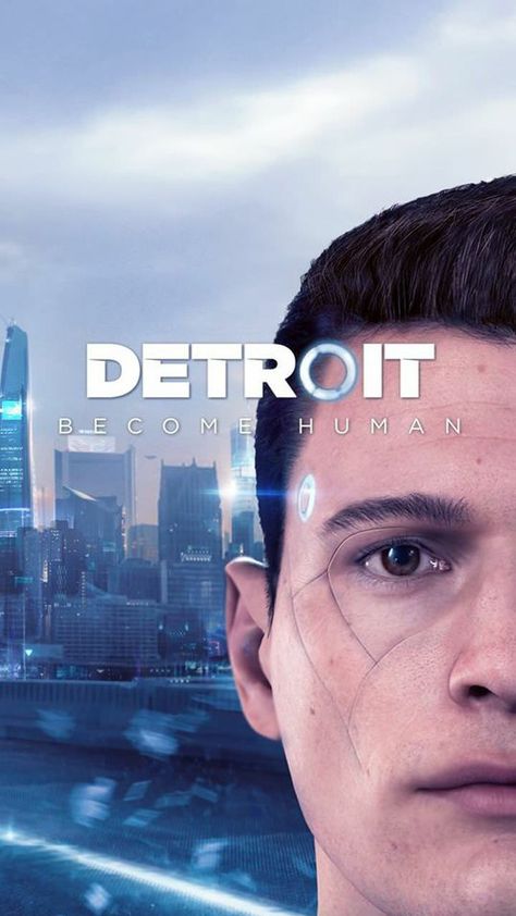 Detroit Become Human Phone Wallpaper, Detroit Become Human Wallpaper, Human Wallpaper, Beyond Two Souls, Detroit Become Human Game, Connor Rk800, Dbh Connor, Big Poster, Dune Frank Herbert