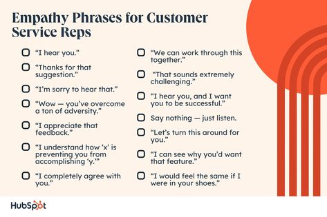 30 Empathy Phrases Customer Service Reps Should Use Good Customer Service Skills, Advertising Techniques, Promote Small Business, Social Media Posting Schedule, Small Business Online, What To Sell, Marketing News, Sharing Economy, Marketing Guide