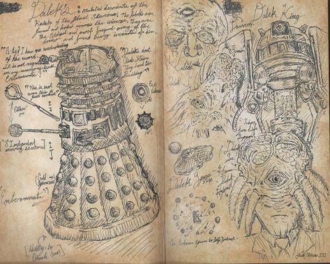 Doctor Who Sketches, Dalek Drawing, Doctor Who Aesthetic, Doctor Who Crafts, I Am The Doctor, Random Sketches, David Tennant Doctor Who, Twelfth Doctor, Doctor Who Art