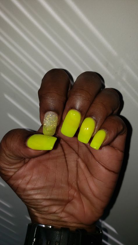 SNS Neon Yellow  https://squareup.com/appointments/book/JHNPA9ES7J9V2 Appointment Book, Neon Yellow, Convenience Store Products, Neon, Nails, Yellow