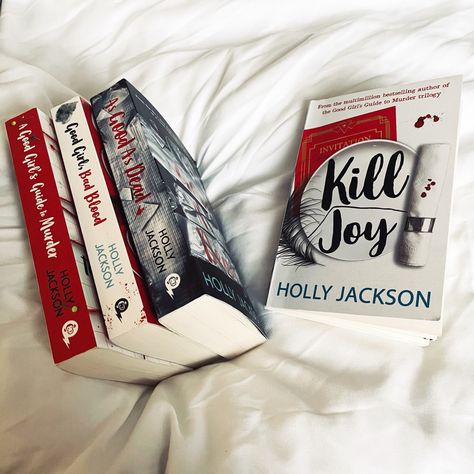 Kill Joy Book, Manifesting Books, Instagram Book Review, Kill Joy, Agggtm Series, Solving Mysteries, Holly Jackson, Reading Motivation, Round Off