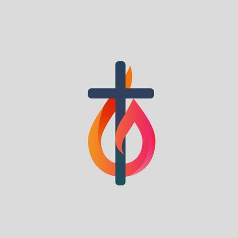 Christian Logo Design Inspiration, Christian Logo Design Ideas, Jesus Logo Design, Church Logo Ideas, Christian Logo Design, Bible Logo, Church Logo Inspiration, Christian Branding, Christian Logo