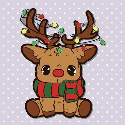 Kawaii reindeer svg is a christmas clipart in digital downloads. includes svg files for cricut Beautiful Christmas Drawing, Christmas Drawing Ideas, Reindeer Svg, Christmas Drawing, Christmas Clipart, Christmas Designs, Free Svg, Beautiful Christmas, Svg Files For Cricut