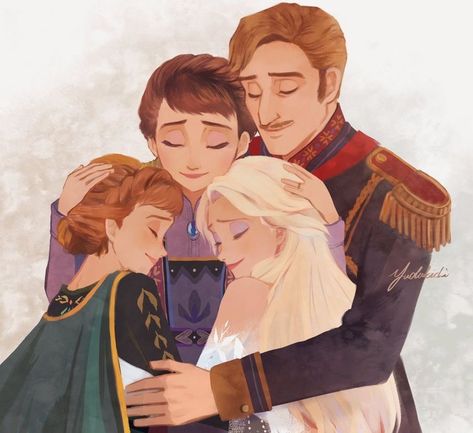 Family Reference, Princess And Prince, Frozen Fan Art, Princesas Disney Anime, Frozen Art, Disney Queens, Animation Disney, Images Disney, Frozen Disney Movie