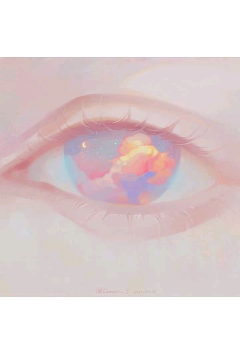 Anime Eyes Aesthetic, Eyes Artwork, Ethereal Art, Dreamy Art, Anime Eyes, Pretty Eyes, Eye Art, Surreal Art, Art Reference Photos