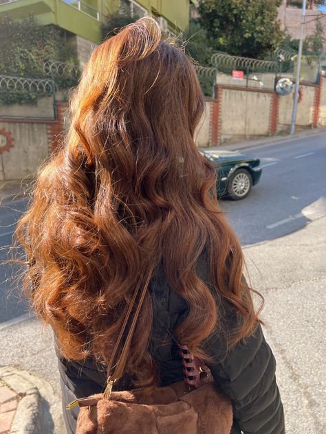 Ginger Brown Hair, Copper Brown Hair, Light Auburn Hair, Ginger Hair Color, Auburn Hair, Tone Hair, Hair Inspo Color, Ginger Hair, Light Brown Hair