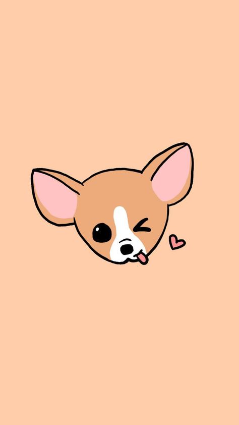 Dog wallpaper + Dog wallpaper aesthetic + Dog wallpaper iphone Cute Chihuahua Drawing, Aesthetic Dog Wallpaper Iphone, Wallpaper Aesthetic Dog, Dog Wallpaper Aesthetic, Aesthetic Dog Wallpaper, Kawaii Chihuahua, Chihuahua Drawing, Dog Wallpaper Iphone, Paw Wallpaper