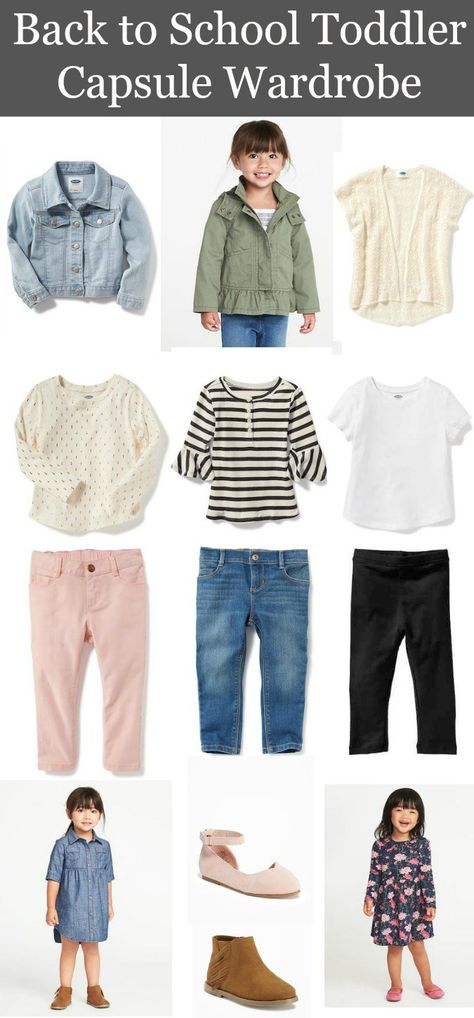 Back to School Toddler Capsule Wardrobe Toddler Capsule Wardrobe, Toddler Style, Places To Shop, Spring Capsule Wardrobe, Capsule Outfits, Baby Style, Stylish Kids, Toddler Fashion