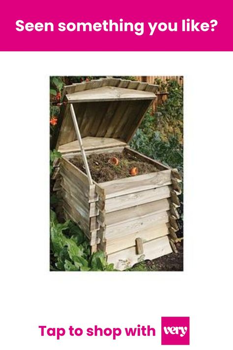 The rowlinson beehive composter makes a stylish addition to your garden. Every keen gardener understands the Home Tech, Bee Hive, Fashion Furniture, Outdoor Storage Box, Kids Fashion, Fashion Home, Outdoor Furniture, Outdoor Decor, Furniture