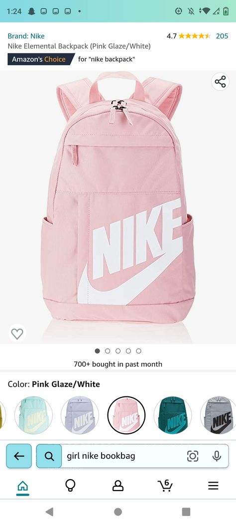 Nike Bags School, Bookbags For School, Nike Bookbag, Nike School Backpacks, Mochila Nike, Nike Backpack, Stylish School Bags, Aesthetic Backpack, Disney Characters Videos