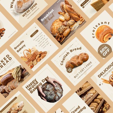 #Bakery_Concept_Ideas #Cookies_Menu_Design_Ideas #Templates_Aesthetic_Instagram #Donut_Balls Bakery Concept Ideas, Templates Aesthetic Instagram, Donut Balls, Cake Bakery Shop, Bakery Instagram, Engagement Instagram, Templates Aesthetic, Cookies Branding, Brunch Cafe