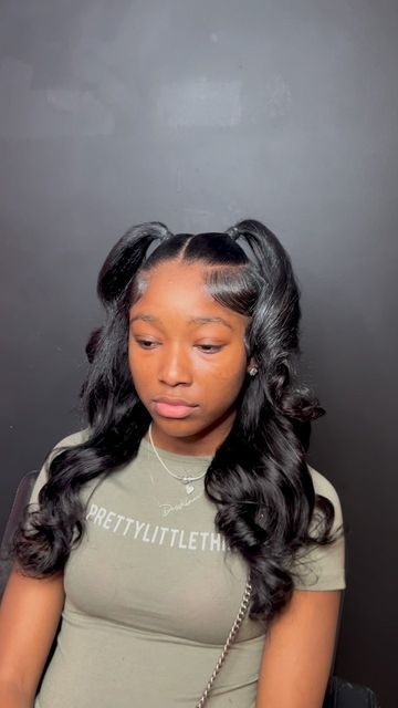 2 Ponytails Half Up Half Down Sew In, 2 Ponytails Half Up Half Down Braids, Half Up Half Down Ponytails Black Women, Teo Ponytail Half Up Half Down, Back To School Hairstyles Bundles, Ponytails Half Up Half Down, 2 Ponytails Half Up Half Down Straight, Half Up Half Down Quick Weave 2 Ponytails, Diy Half Up Half Down Hairstyles Black Women