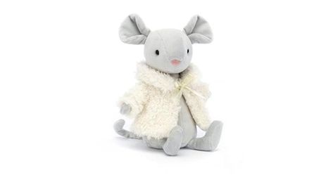 Jellycat Comfy Coat Mouse with White Jacket Mouse Jellycat, Youtuber Dr, White Jacket, Pretty Things, Wish List, Kitty, Collage, Bedroom, Closet