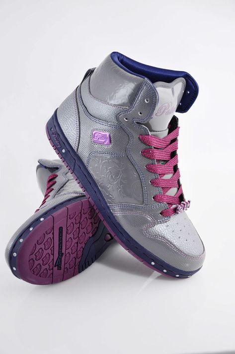 Pastry Glam Pie Steel Rose Pastry Shoes, On The Side, Old School, Pastry, Blue And Purple, Pie, Purple, Grey, Blue