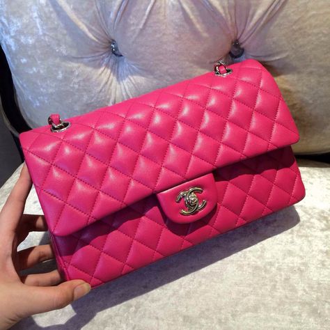 Magenta Bag, Color Analysis, Chanel Classic, Clutches, Luxury Bags, Chanel, Purse, Shoulder Bag, Handbags