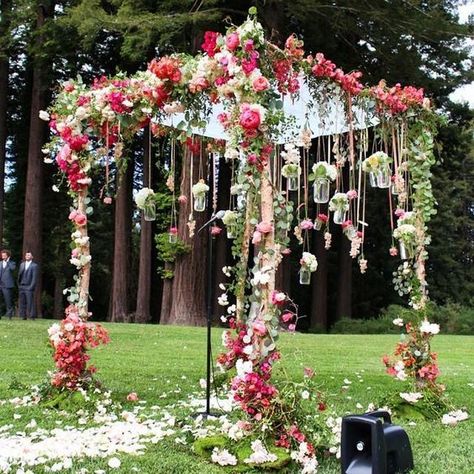 Garden Wedding Ceremony Arch, Floral Themed Wedding, Wedding Setup, Wedding Ceremony Arch, Garden Weddings Ceremony, Garden Wedding Decorations, Ceremony Arch, Ceremony Backdrop, Outdoor Wedding Ceremony