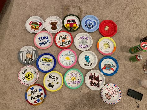 Volleyball Paper Plate Awards, Paper Plate Awards Ideas Funny, Paper Plate Awards For Sports, Volleyball Awards, Paper Plate Awards, Golf Awards, Volleyball Banquet, Baseball Coaching, Soccer Awards