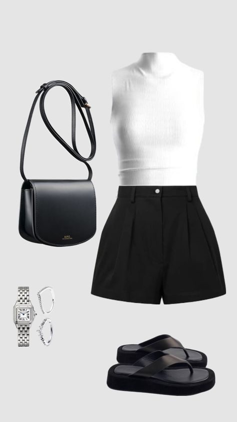 Fresh As A Daisy, Casual Chic Outfits, Hygiene Tips, Effortlessly Chic Outfits, Elegante Casual, Classy Casual Outfits, Looks Black, Outfits Verano, Baggy Pants